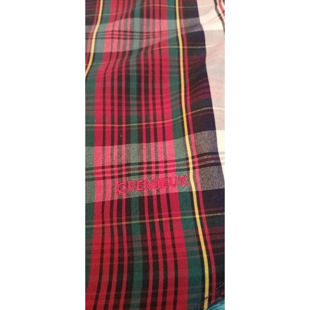 mens shirt size L Long Sleeve button up 90s y2k colorful plaid old money preppy - Picture 6 of 11
